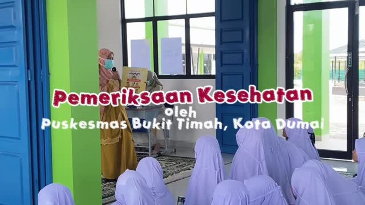Pastikan Santri Sehat dan Bugar, SMPIQu Al-Bahjah Al-Maunah Gelar Medical Check-Up Bersama Puskesmas Bukit Timah SMPIQu Al-Bahjah Al-Maunah